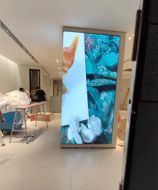 额敏商场门店转角LED显示屏